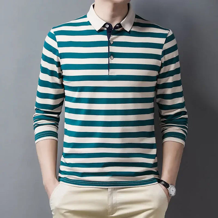 Ezra Striped Polo