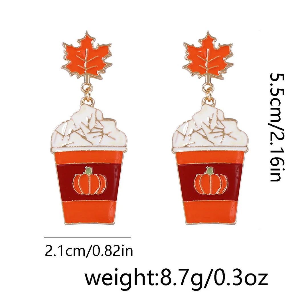 Spice Latte Earrings