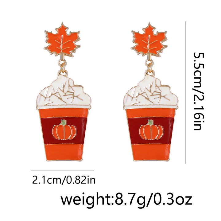 Spice Latte Earrings