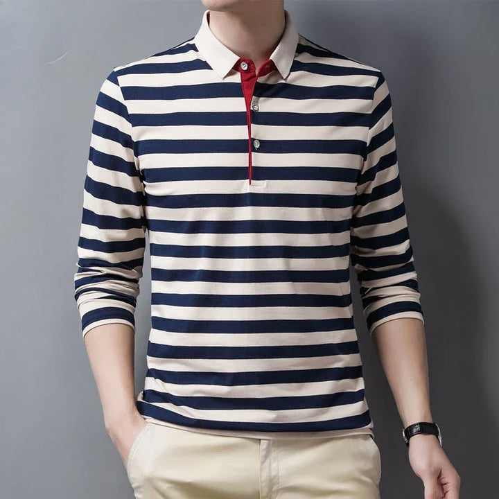 Ezra Striped Polo