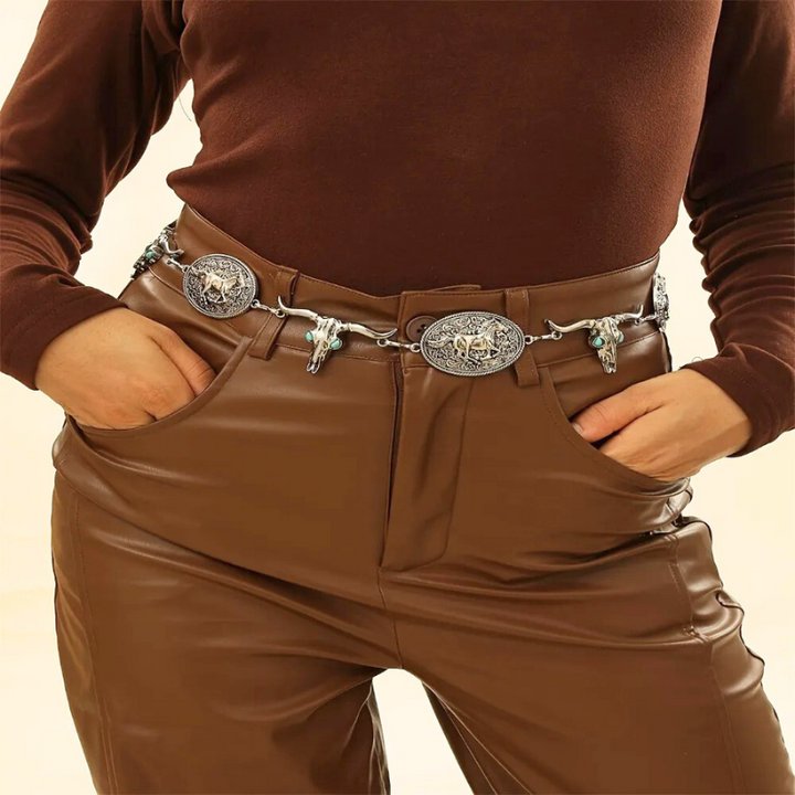 Vintage Western Chain Belt