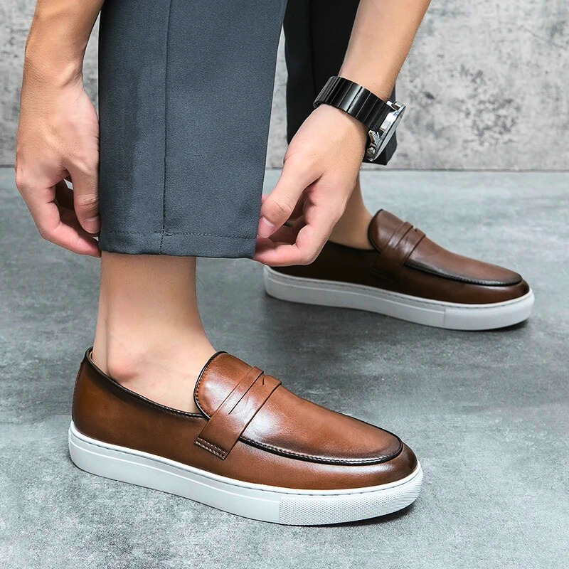 Reid Leather Loafers