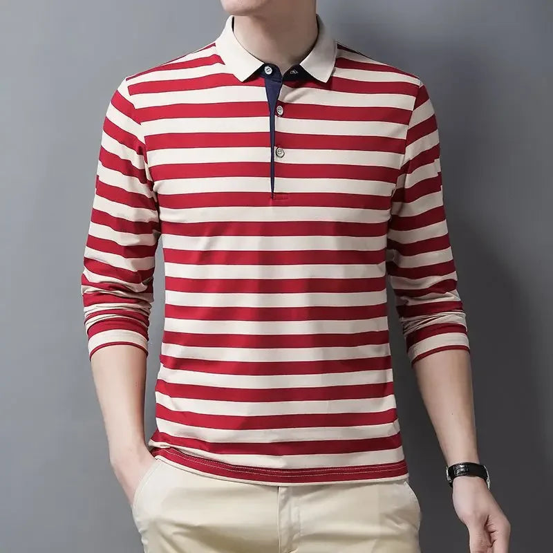 Ezra Striped Polo