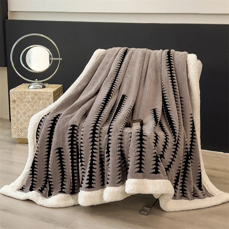 Lupine Sherpa Blanket