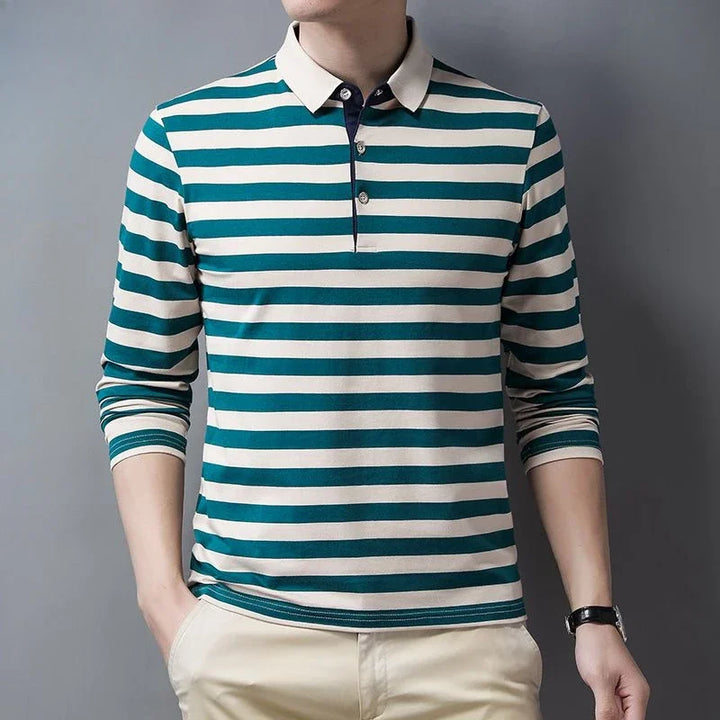 Ezra Striped Polo