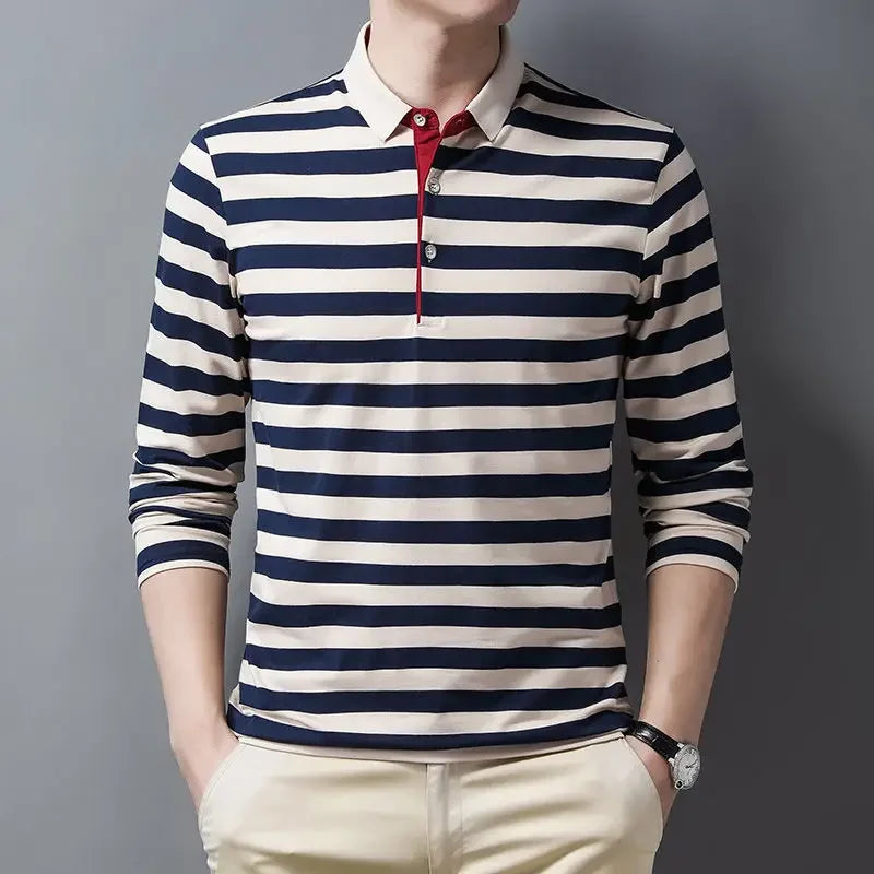 Ezra Striped Polo