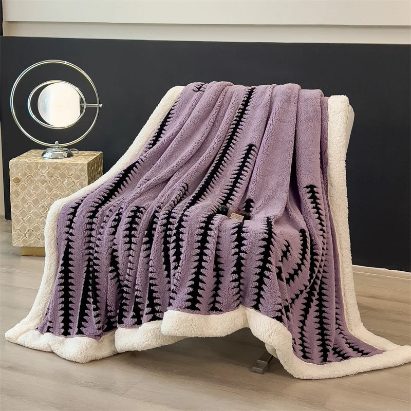 Lupine Sherpa Blanket