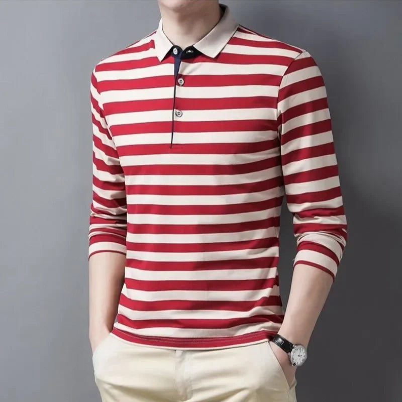 Ezra Striped Polo
