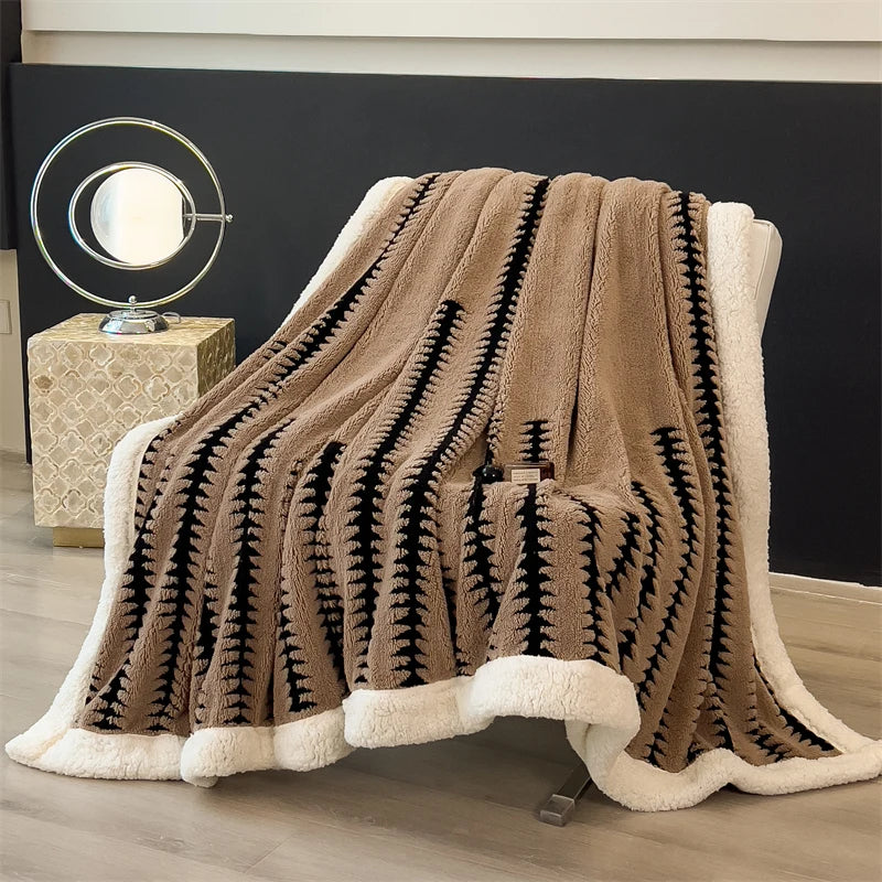 Lupine Sherpa Blanket